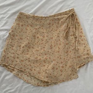 Floral Skort